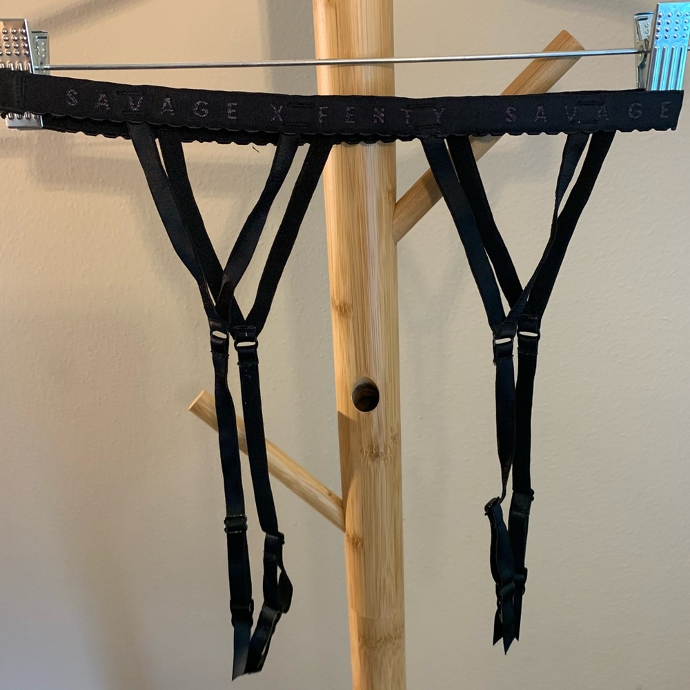 Savage X Fenty Black Garter
